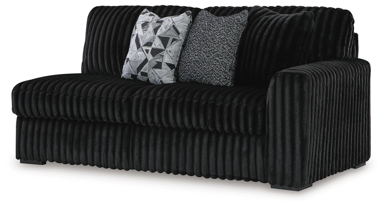 Midnight-Madness Sectional with Chaise - Nick's Furniture (IL)