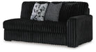 Midnight-Madness Sectional with Chaise - Nick's Furniture (IL)