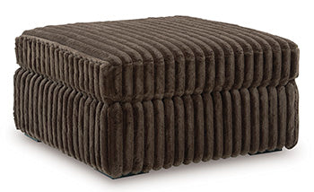 Midnight-Madness Oversized Accent Ottoman - Nick's Furniture (IL)