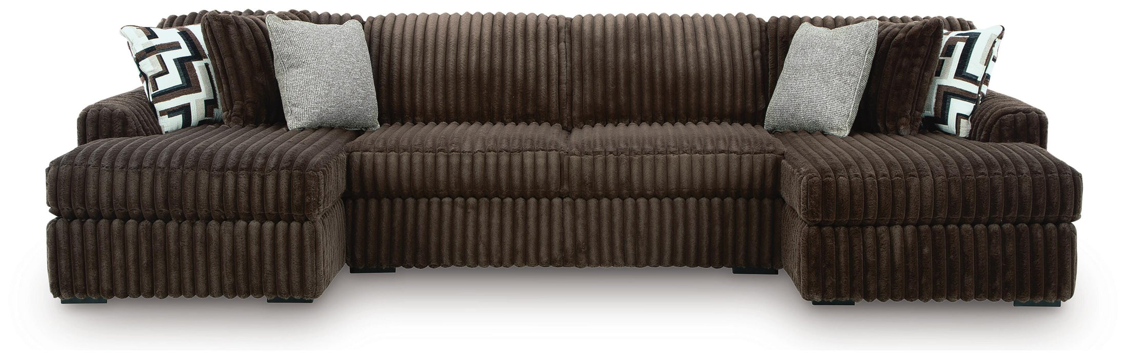 Midnight-Madness Sectional with Chaise - Nick's Furniture (IL)