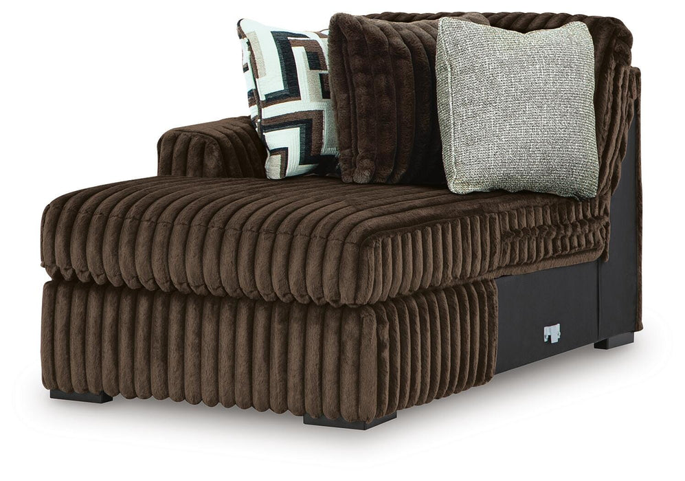 Midnight-Madness Sectional with Chaise - Nick's Furniture (IL)