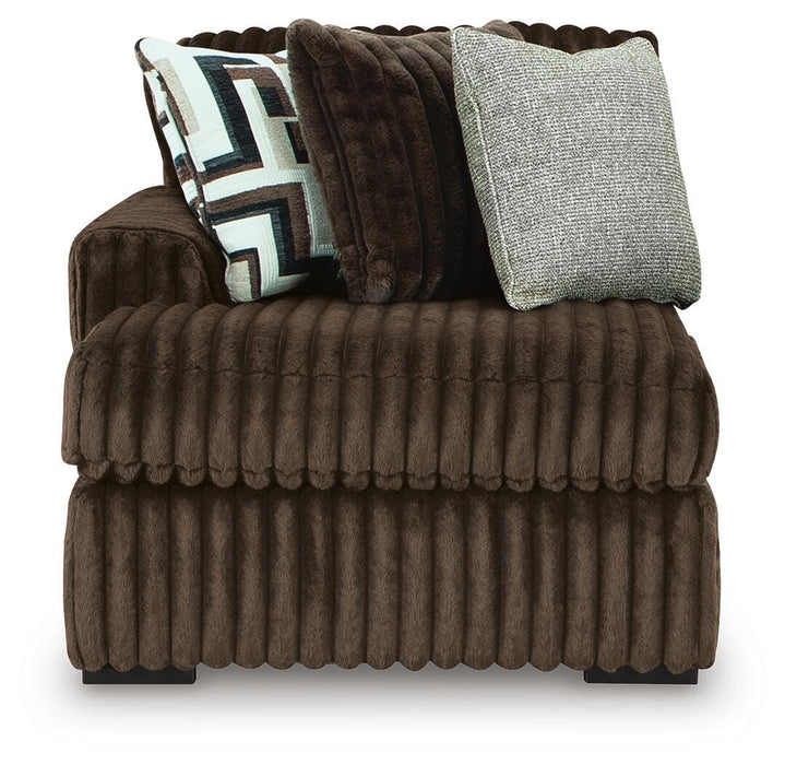 Midnight-Madness Sectional with Chaise - Nick's Furniture (IL)