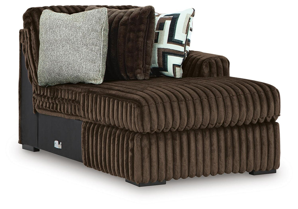 Midnight-Madness Sectional with Chaise - Nick's Furniture (IL)