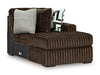 Midnight-Madness Sectional with Chaise - Nick's Furniture (IL)
