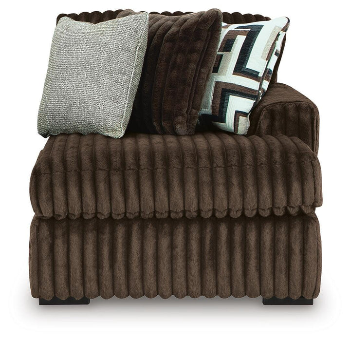 Midnight-Madness Sectional with Chaise - Nick's Furniture (IL)