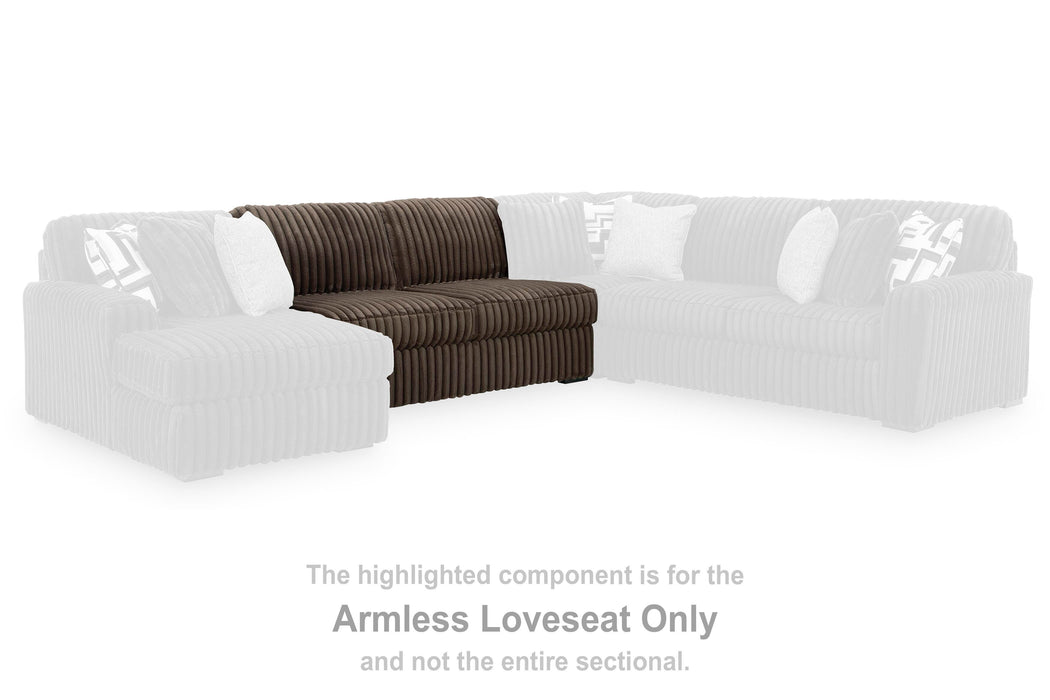 Midnight-Madness Sectional with Chaise - Nick's Furniture (IL)
