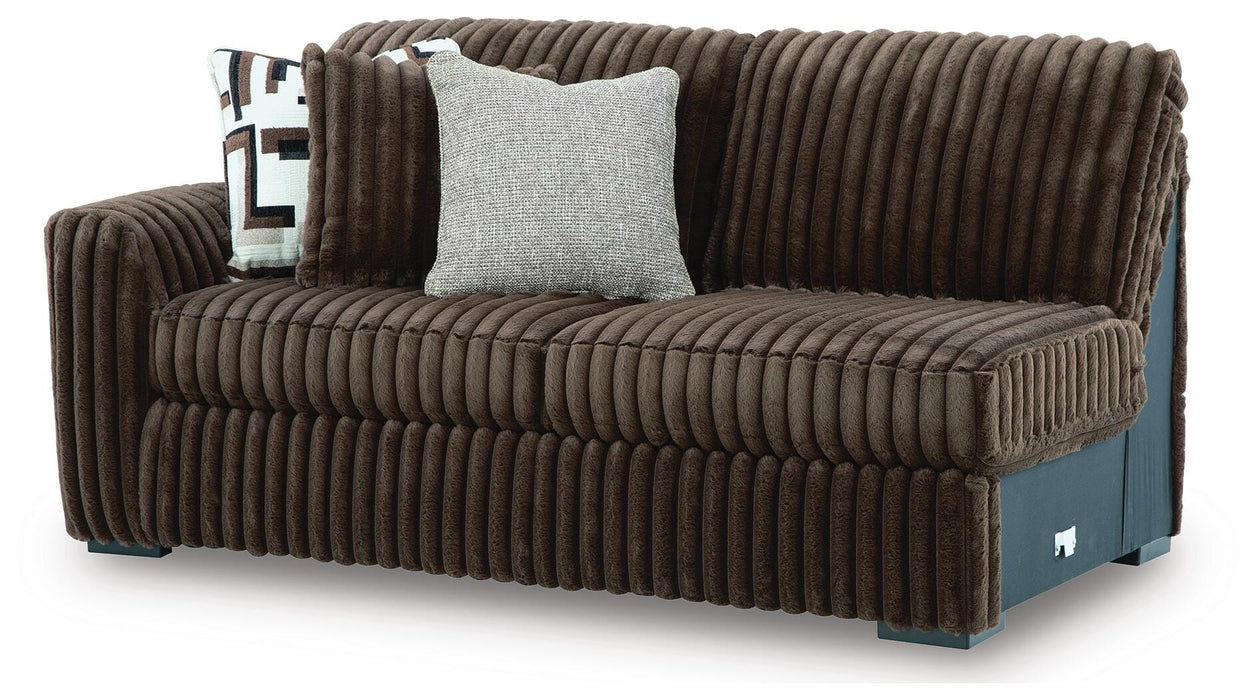Midnight-Madness Sectional with Chaise - Nick's Furniture (IL)