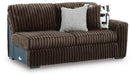 Midnight-Madness Sectional with Chaise - Nick's Furniture (IL)