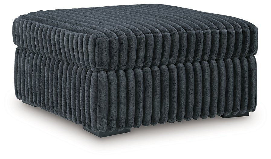 Midnight-Madness Oversized Accent Ottoman - Nick's Furniture (IL)