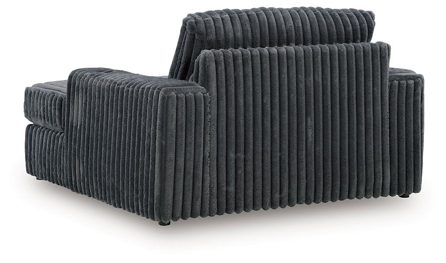 Midnight-Madness Oversized Chaise - Nick's Furniture (IL)