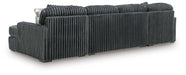 Midnight-Madness Sectional with Chaise - Nick's Furniture (IL)