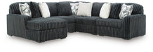 Midnight-Madness Sectional with Chaise - Nick's Furniture (IL)