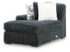 Midnight-Madness Sectional with Chaise - Nick's Furniture (IL)
