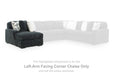 Midnight-Madness Sectional with Chaise - Nick's Furniture (IL)