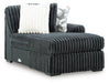 Midnight-Madness Sectional with Chaise - Nick's Furniture (IL)
