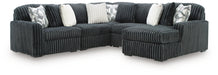 Midnight-Madness Sectional with Chaise - Nick's Furniture (IL)