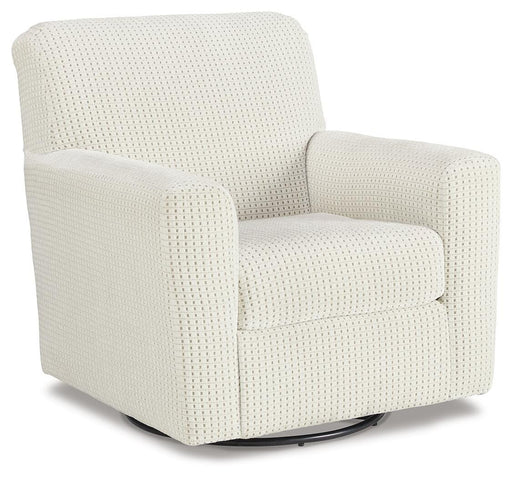 Herstow Swivel Glider Accent Chair - Nick's Furniture (IL)