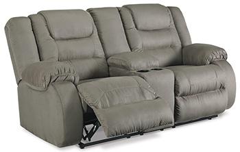 McCade Reclining Loveseat with Console