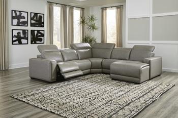 Correze Power Reclining Sectional with Chaise