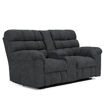 Wilhurst Reclining Loveseat with Console