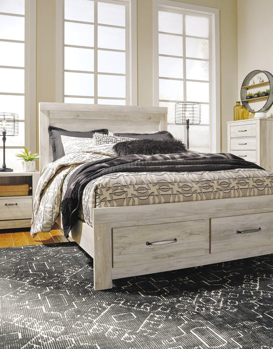 Bellaby Bed with 2 Storage Drawers - Nick's Furniture (IL)