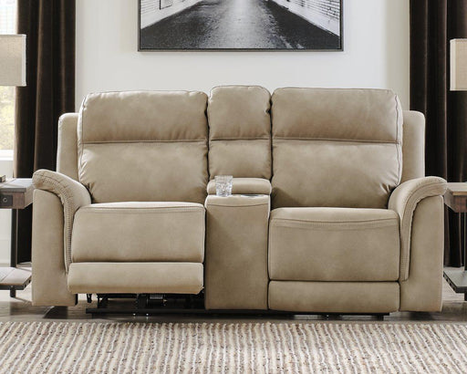 Next-Gen DuraPella Power Reclining Loveseat with Console - Nick's Furniture (IL)