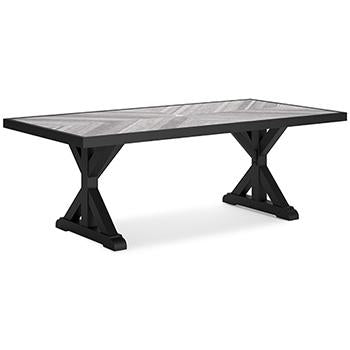 Beachcroft Outdoor Dining Table - Nick's Furniture (IL)