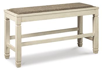 Bolanburg Counter Height Dining Bench - Nick's Furniture (IL)
