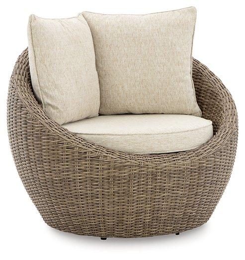 Danson Swivel Lounge with Cushion (Set of 2) - Nick's Furniture (IL)