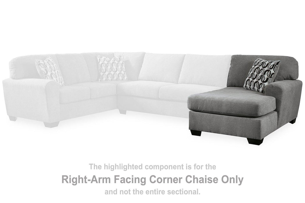 Birkdale Court Sectional with Chaise - Nick's Furniture (IL)