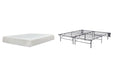 10 Inch Chime Memory Foam Mattress Set - Nick's Furniture (IL)