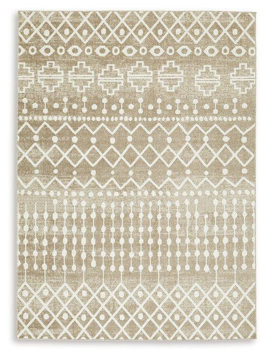 Bunchly 4'11" x 7'2" Washable Rug - Nick's Furniture (IL)