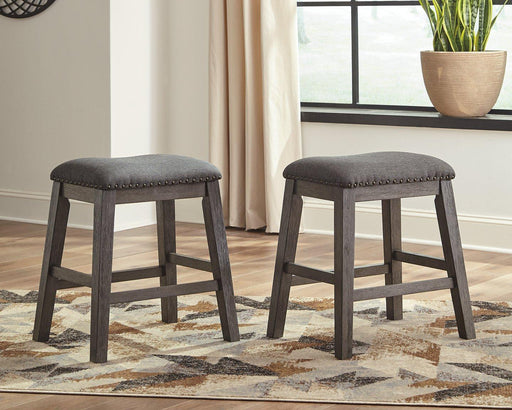 Caitbrook Counter Height Upholstered Bar Stool - Nick's Furniture (IL)