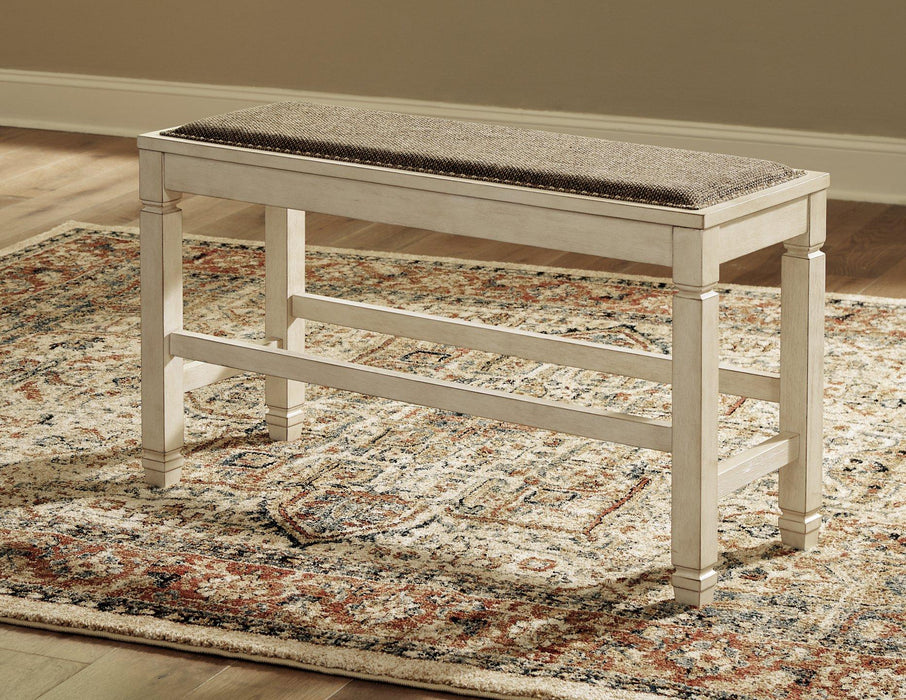 Bolanburg Counter Height Dining Bench - Nick's Furniture (IL)