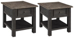 Tyler Creek End Table Set - Nick's Furniture (IL)