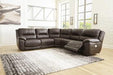 Dunleith Power Reclining Sectional - Nick's Furniture (IL)