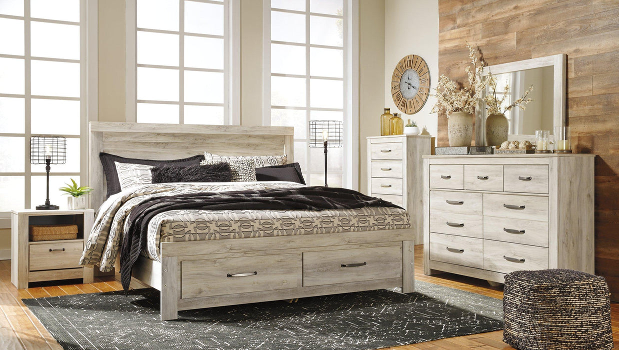 Bellaby Bed with 2 Storage Drawers - Nick's Furniture (IL)
