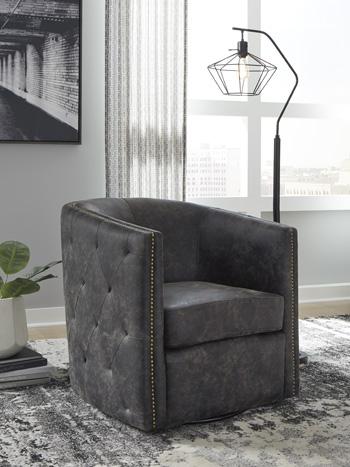 Brentlow Swivel Accent Chair - Nick's Furniture (IL)