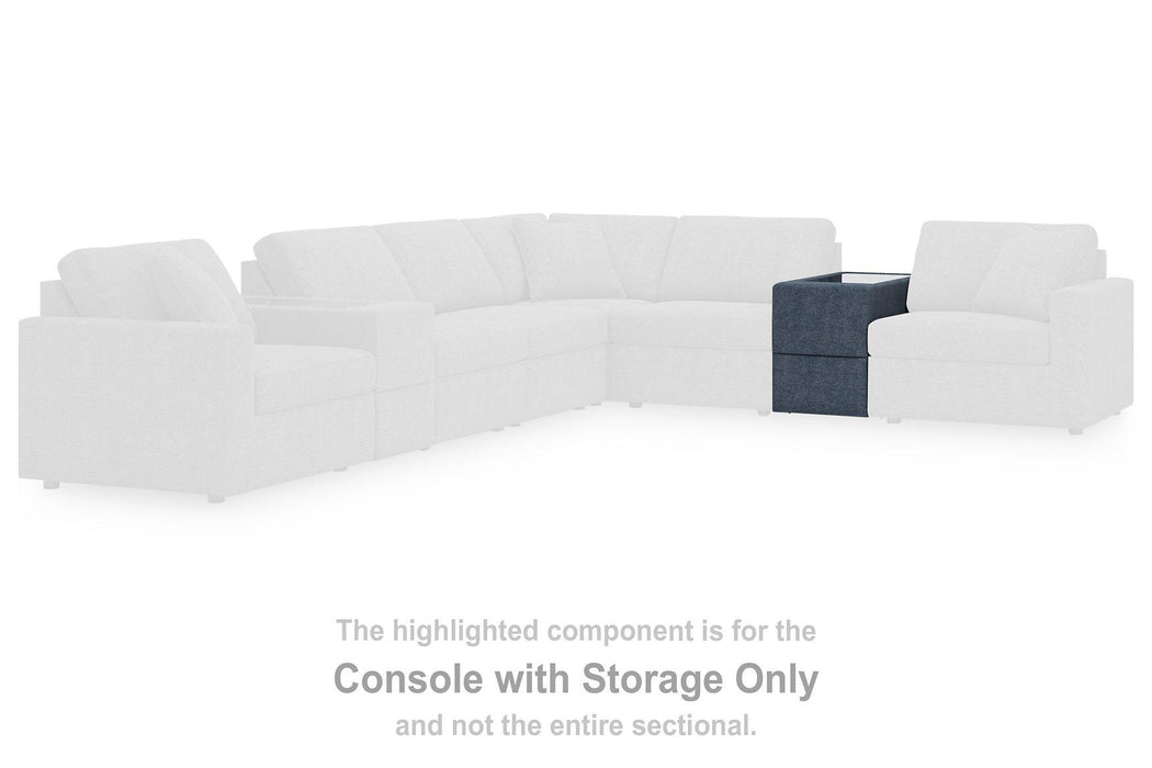Modmax Balanced Sectional with Audio and Storage Consoles - Nick's Furniture (IL)