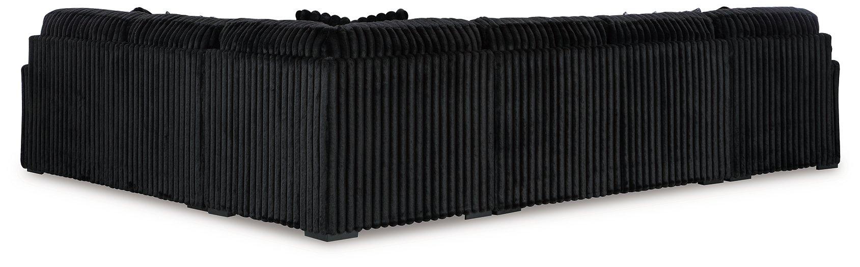 Midnight-Madness Sectional with Chaise - Nick's Furniture (IL)