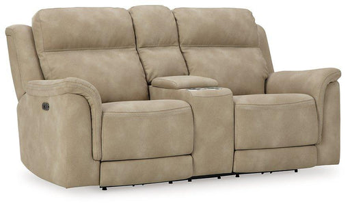 Next-Gen DuraPella Power Reclining Loveseat with Console - Nick's Furniture (IL)