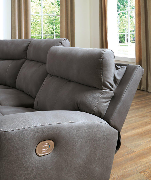 Next-Gen DuraPella Power Reclining Sectional - Nick's Furniture (IL)