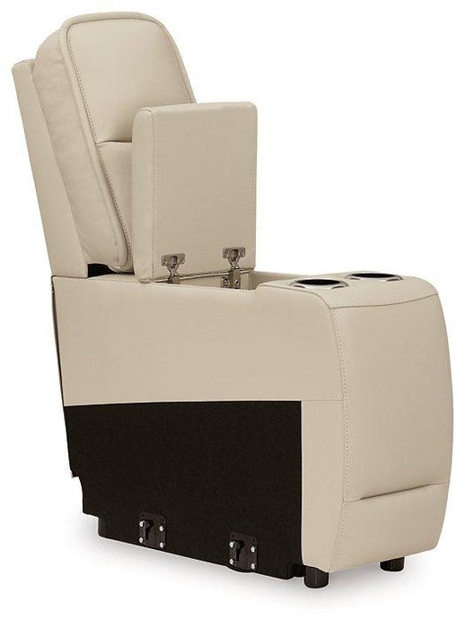 Double Deal Reclining Sectional with Console - Nick's Furniture (IL)