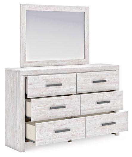 Cayboni Dresser and Mirror - Nick's Furniture (IL)
