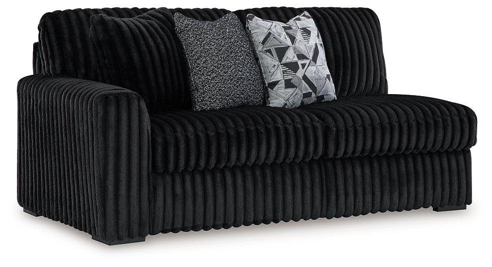 Midnight-Madness Sectional with Chaise - Nick's Furniture (IL)