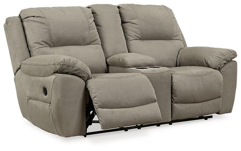Next-Gen Gaucho Reclining Loveseat with Console - Nick's Furniture (IL)