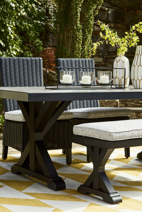 Beachcroft Outdoor Dining Table - Nick's Furniture (IL)