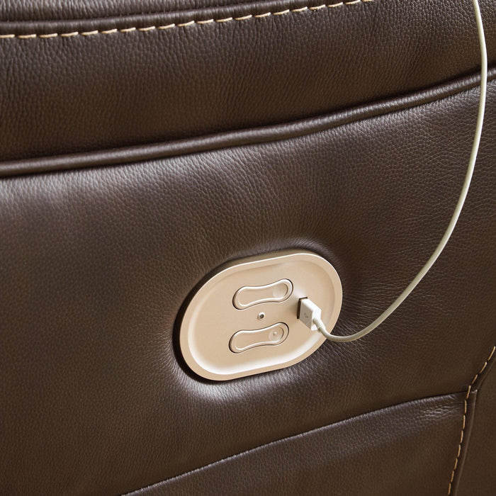 Dunleith Power Reclining Sectional - Nick's Furniture (IL)