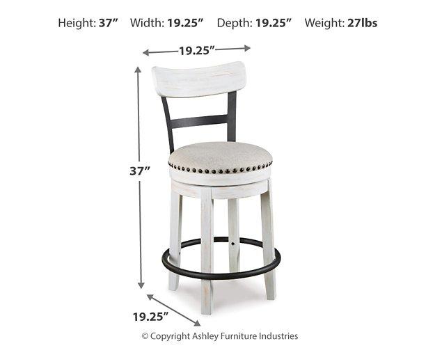 Valebeck Counter Height Bar Stool - Nick's Furniture (IL)