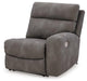 Next-Gen DuraPella Power Reclining Sectional Loveseat with Console - Nick's Furniture (IL)